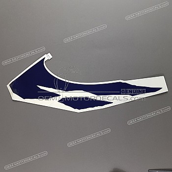 Belly pan decals set, left side