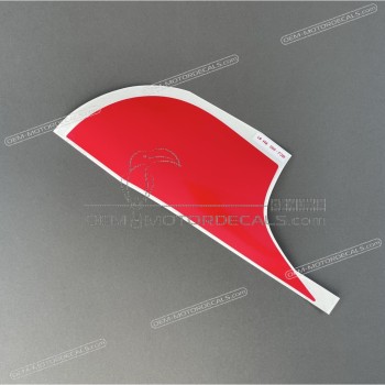 Belly pan decal, right side