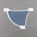 Onderkuip CBR900RR sticker, linkerkant