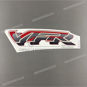 Side cowling decal, left side