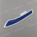 Tank cover stripe, right side