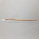 Pegatina de deflector de radiador, lado derecho