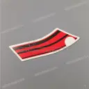 Linker Verkleidungsaufkleber, linke Seite