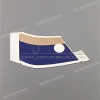 HONDA Tank cover sticker, linkerkant 64596-MS2-870ZA