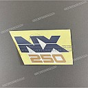 Linke Seitenverkleidung NX 250 Dominator Aufkleber