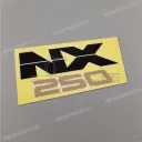 Right side fairing stripe