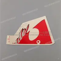 HONDA Obere Verkleidungsaufkleber, rechte Seite 64803-MCJ-D10ZA