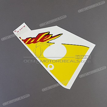 Front cowling decal, right side