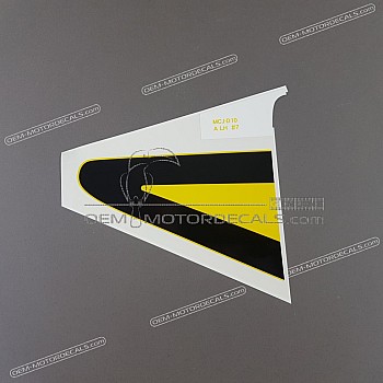 Side cowling decal, left side