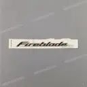 Rechter middenkuipdeel FIREBLADE embleem, rechterkant