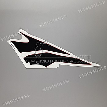 Side cowling decals set, left side