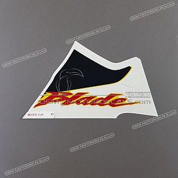 Side cowling decal, right side