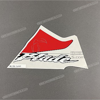 Side cowling decal, left side
