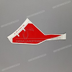 Side cowling decal, left side