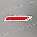 Lower fairing stripe, right side