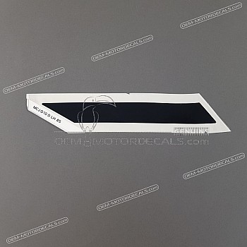 Side cowling decal, left side