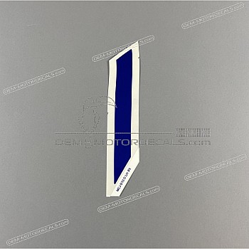 Side cowling decal, left side