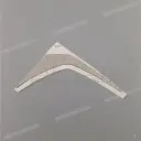 Pegatina de carenado central derecho, lado derecho