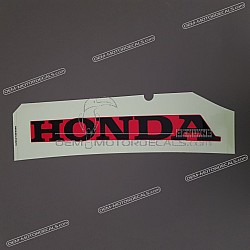 Autocollant bas de carénage, côté droit