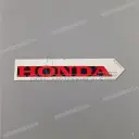 Emblemat HONDA na dolną owiewkę, prawa strona