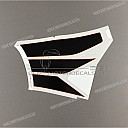 Top shelter sticker, linkerkant