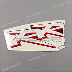 Side cowling decal, left side