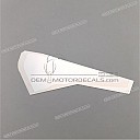 Autocollant de sabot moteur gauche