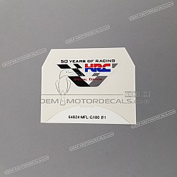 Rear seat cowl CBR graphic stripe