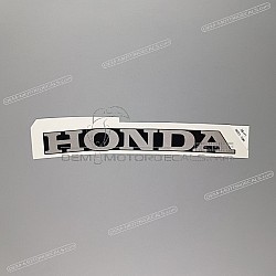 Belly pan decal, left side