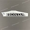 Under cowl HONDA emblem