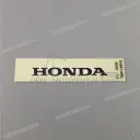 Adesivo codone posteriore HONDA