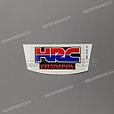 Emblème HRC pour coque arrière de selle