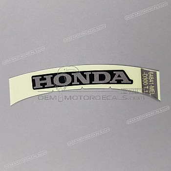 Naklejka na tylną owiewkę / zadupek