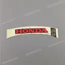 Naklejka na tylną owiewkę siedzenia HONDA