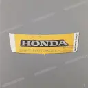 Emblema HONDA para colín trasero