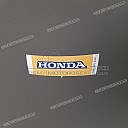 Embleem voor achterzadelkap HONDA