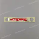 Achterzadelkap CBR sticker