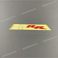 HONDA Heck-Soziusabdeckung Honda Racing Aufkleber 64842-MEL-D30ZE