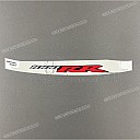 Emblème CBR pour coque arrière de selle