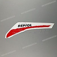 HONDA Sticker achterkuip passagierszitje, linkerkant 64843-MFL-G20ZA