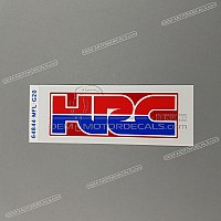HONDA Voorspatbord HRC sticker 64844-MFL-G20ZA