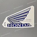 Emblème Honda Wing pour tête de fourche, côté gauche