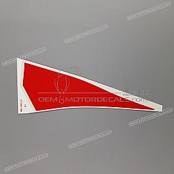 Linker top shelter sticker, linkerkant
