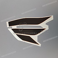 HONDA Pegatina de carenado superior, lado izquierdo 64858-MEL-D10ZA