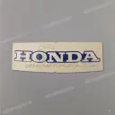 Rear seat cowl CBR emblem