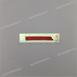 Heckverkleidung Aufkleber