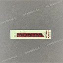 Rear seat cowl VFR emblem