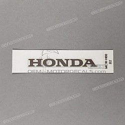 Heckverkleidung Aufkleber