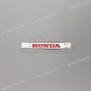 Autocollant logo HONDA pour coque arrière