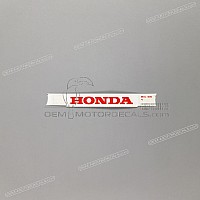 HONDA Autocollant logo HONDA pour coque arrière 77215-MAL-900ZA